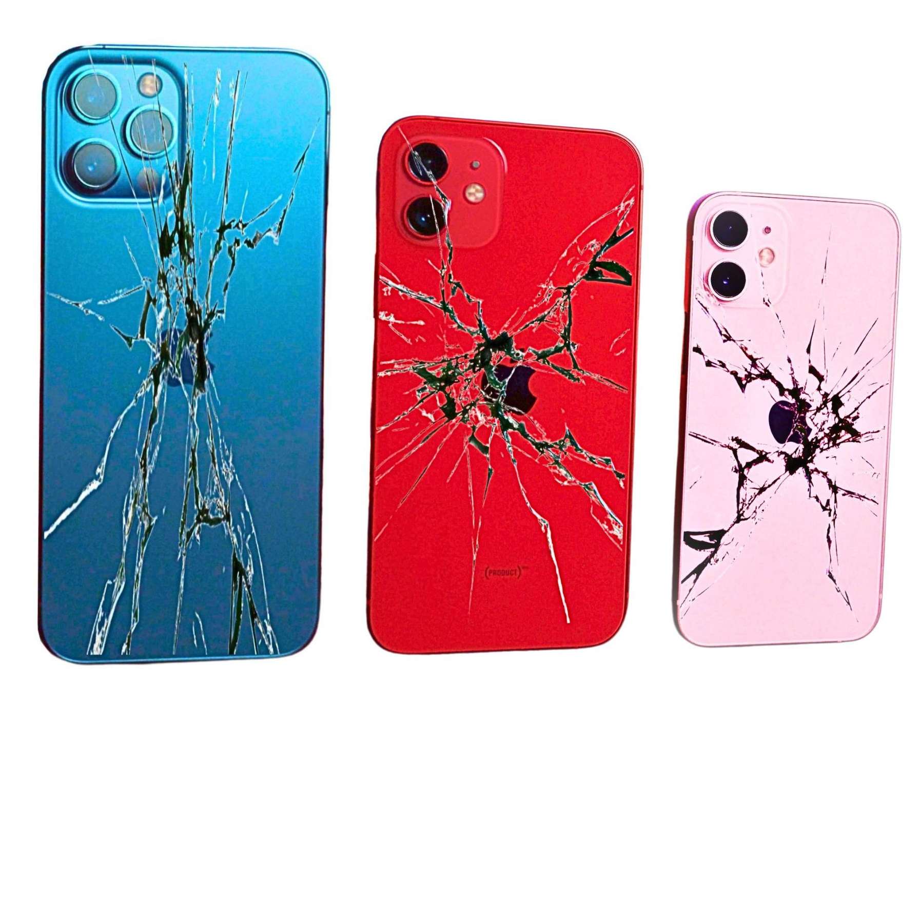 All Iphone Broken Back Glass Replacement
